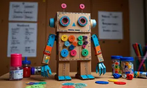Jak zbudować robota z kartonu krok po kroku? Instrukcja dla początkujących