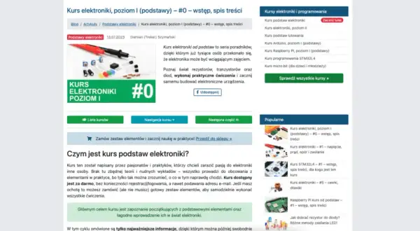Podstawy elektroniki: Co warto wiedzieć na początek nauki?
