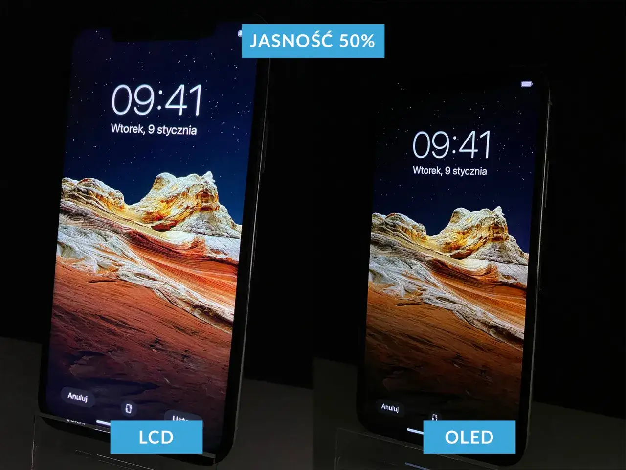 Zdjęcie Ekran ciekłokrystaliczny vs. wyświetlacz OLED: Który wybrać?
